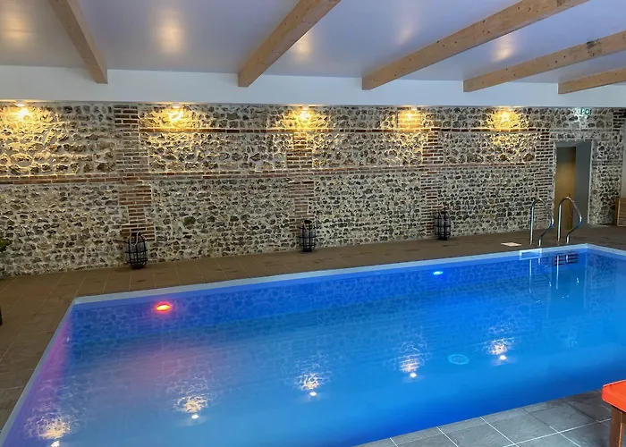 Hotel-spa-piscine Le Petit Castel Beuzeville-honfleur Beuzeville