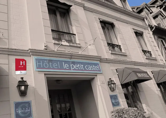 Hotel-spa-piscine Le Petit Castel Beuzeville-honfleur 3*