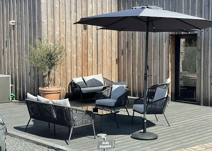 Hotel-spa-piscine Le Petit Castel Beuzeville-honfleur Otel